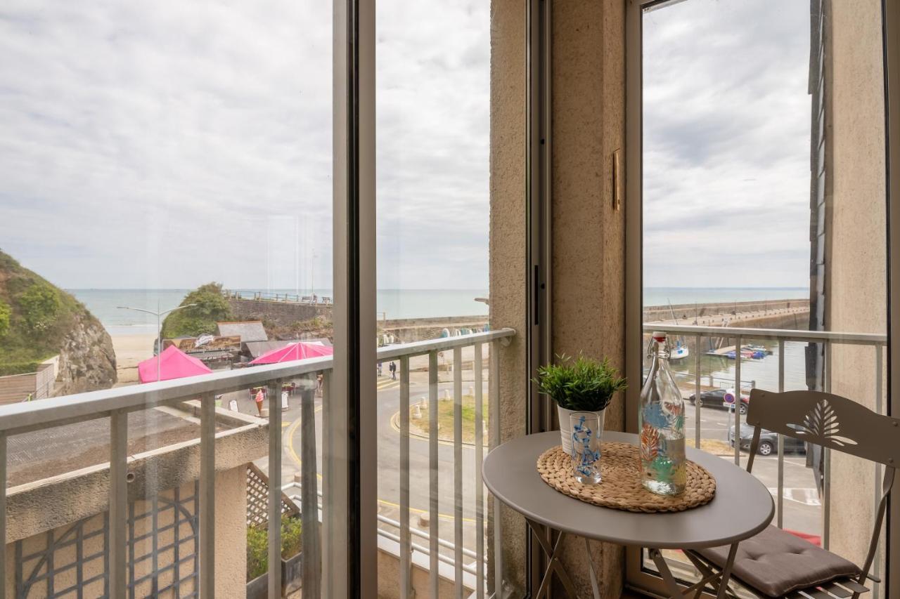 Au Port De Binic - Loggia Vue Port Apartment Exterior photo